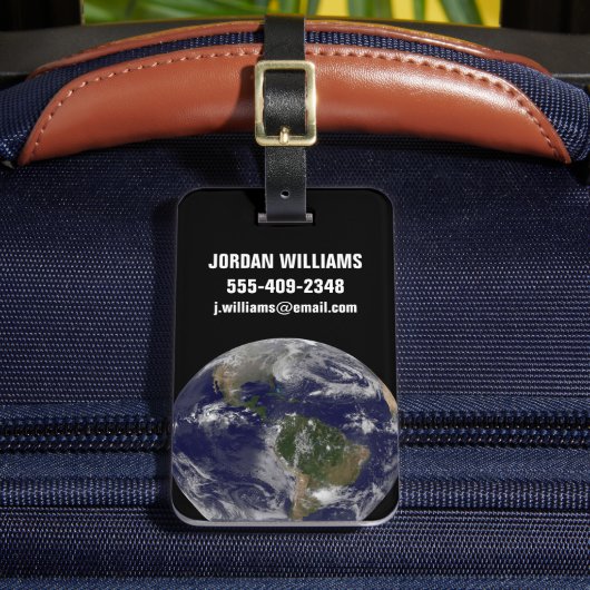 Orkaan Sandy langs de oostkust van de VS. Bagagelabel (Voorkant Insitu 2)