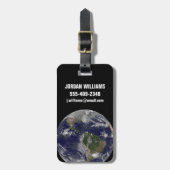 Orkaan Sandy langs de oostkust van de VS. Bagagelabel (Voorkant verticaal)