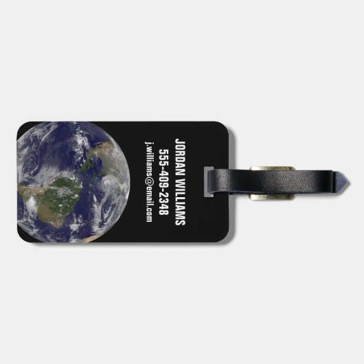 Orkaan Sandy langs de oostkust van de VS. Bagagelabel (Achterkant horizontaal)