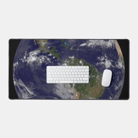 Orkaan Sandy langs de oostkust van de VS. Bureaumat (Keyboard & Muis)