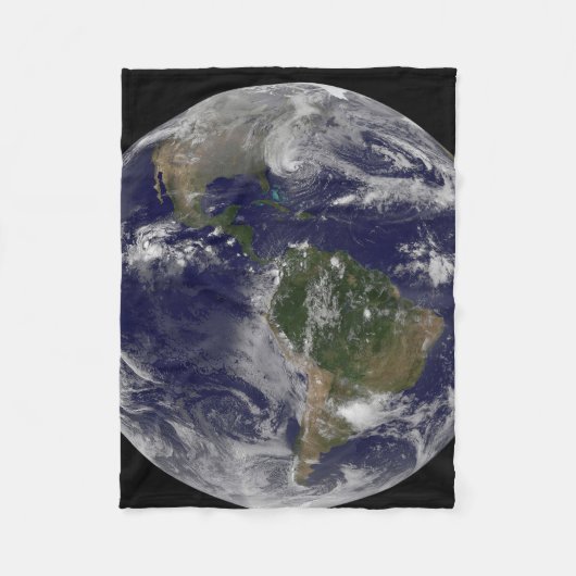 Orkaan Sandy langs de oostkust van de VS. Fleece Deken (Voorkant)