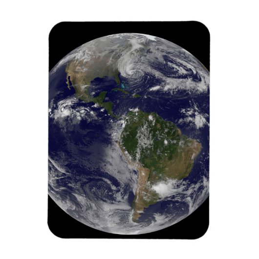 Orkaan Sandy langs de oostkust van de VS. Magneet (Verticaal)