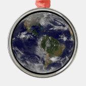 Orkaan Sandy langs de oostkust van de VS. Metalen Ornament (Voorkant)