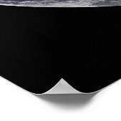 Orkaan Sandy langs de oostkust van de VS. Poster (Hoek)