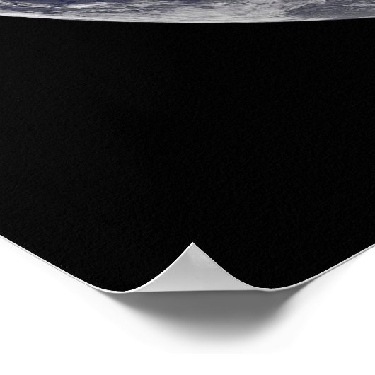 Orkaan Sandy langs de oostkust van de VS. Poster (Hoek)