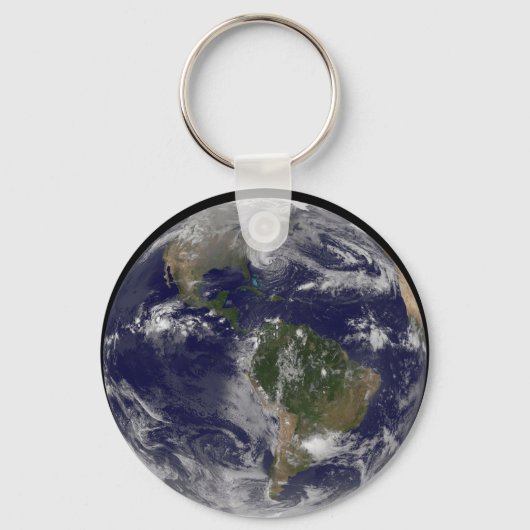 Orkaan Sandy langs de oostkust van de VS. Sleutelhanger (Achterkant)