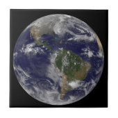 Orkaan Sandy langs de oostkust van de VS. Tegeltje (Voorkant)