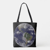 Orkaan Sandy langs de oostkust van de VS. Tote Bag (Achterkant)