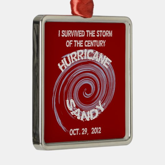Orkaan Sandy Ornament (Rechts)