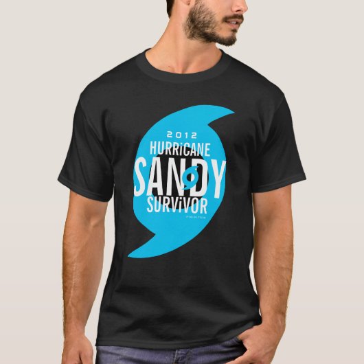 orkaan Sandy Survivor T-Shirt 4 (Voorkant)