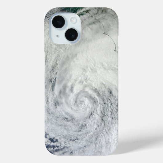orkaan Sandy van boven Case-Mate iPhone Case (Achterkant)