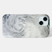 orkaan Sandy van boven Case-Mate iPhone Case (Achterkant (horizontaal))
