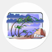 Orkaan Sticker (Voorkant)