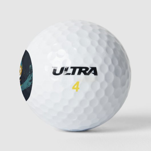 orkaan twirl golfballen (Logo)