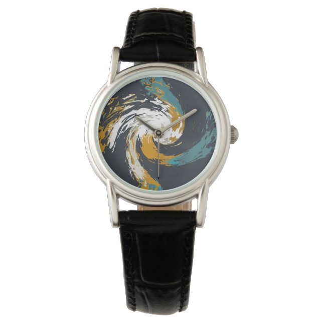 orkaan twirl horloge (Voorkant)