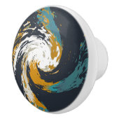 orkaan twirl keramische knop (Rechts)