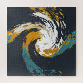 orkaan twirl legpuzzel (Horizontaal)