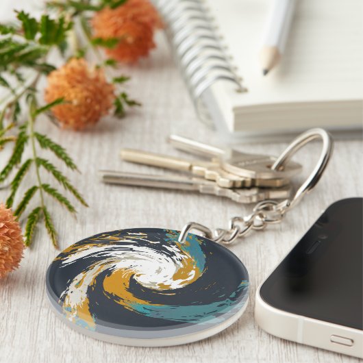 orkaan twirl sleutelhanger (Voorkant Rechts)