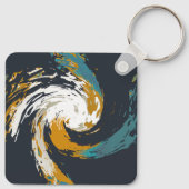 orkaan twirl sleutelhanger (Achterkant)