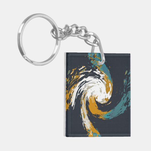 orkaan twirl sleutelhanger (Voorkant Links)