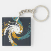 orkaan twirl sleutelhanger (Achterkant)