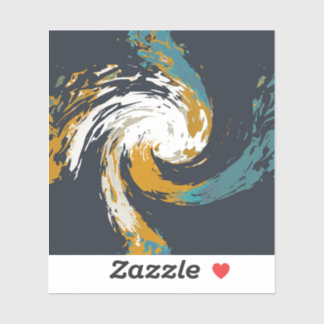 orkaan twirl sticker