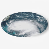 Orkaan voor de kust van Florida Paper Bord (Gekanteld)