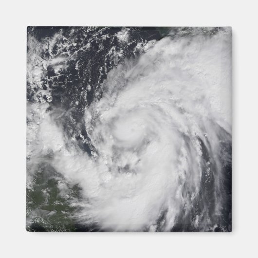 Orkaan Wilma in de Atlantische Oceaan en het Carib Magneet (Voorkant)