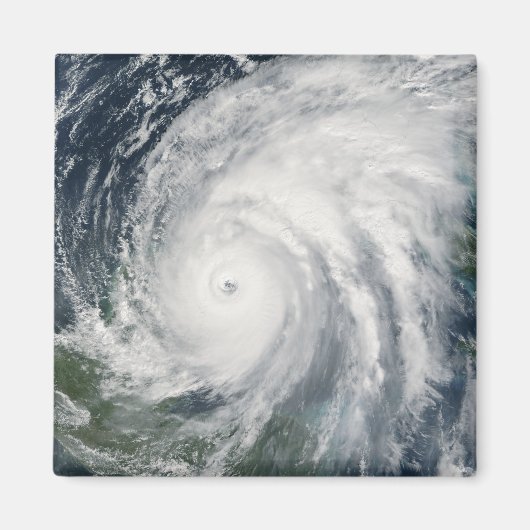 Orkaan Wilma over Mexico Magneet (Voorkant)