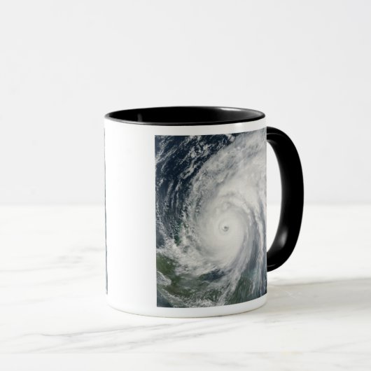 Orkaan Wilma over Mexico Mok (Voorkant rechts)