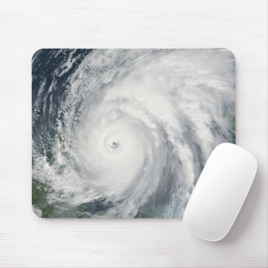 Orkaan Wilma over Mexico Muismat (Met muis)