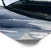 orkaanwaarschuwing poster (Hoek)