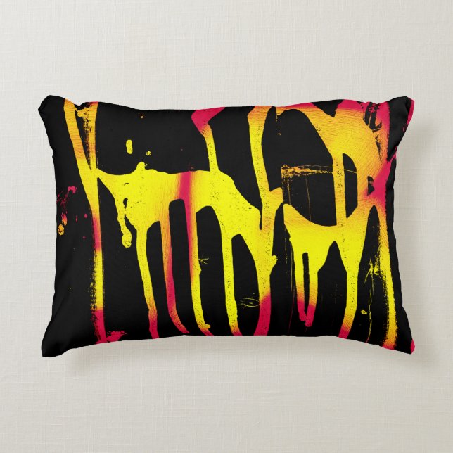 orkanen, bramen en ruggengraat accent kussen (Voorkant)