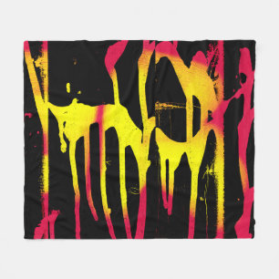 orkanen, bramen en ruggengraat fleece deken