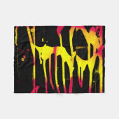 orkanen, bramen en ruggengraat fleece deken (Voorkant (Horizontaal))