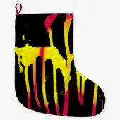 orkanen, bramen en ruggengraat grote kerstsok (Voorkant)