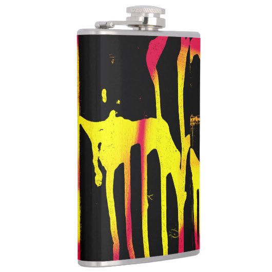 orkanen, bramen en ruggengraat heupfles (Rechts)