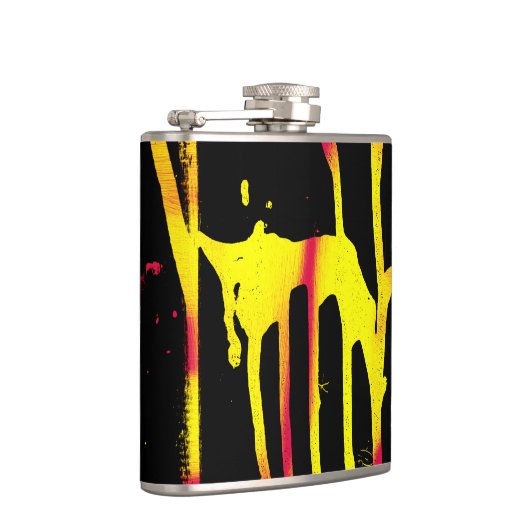 orkanen, bramen en ruggengraat heupfles (Rechts)