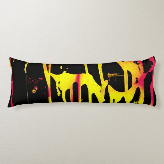 orkanen, bramen en ruggengraat lichaamskussen (Voorkant)