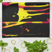 orkanen, bramen en ruggengraat theedoek (Gevouwen)