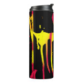 orkanen, bramen en ruggengraat thermosbeker (Gedraaid links)