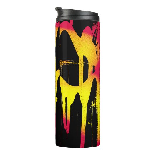 orkanen, bramen en ruggengraat thermosbeker (Geroteerd rechts)