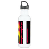 orkanen, bramen en ruggengraat waterfles  (Achterkant)