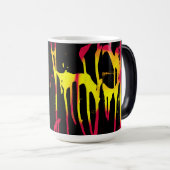 orkanen en onkruidenierswaren en magische bacchani magische mok (Voorkant rechts)