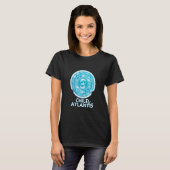 Orka's dolfijnen zeeschildpad Atlantis Symbool Tan T-shirt (Voorkant volledig)
