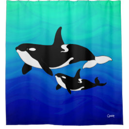 Orka's - Douchegordijn