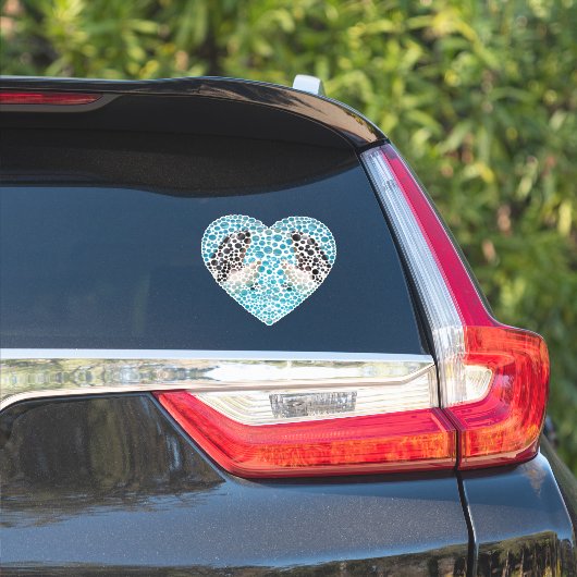 Orka's het geluid van de oceaan, sticker (Auto Zijkant)