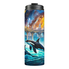 Orka's in Galaxy Castle Design van Rich AMeN Gill Thermosbeker