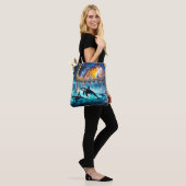 Orka's in Galaxy Castle Design van Rich AMeN Gill Tote Bag (Op model)