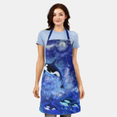 Orka's op Blue Full Moon Schort (Gedragen)